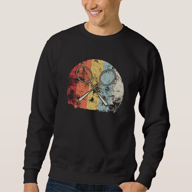 Sudadera Bádminton Vintage (Anverso)