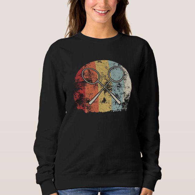Sudadera Badminton vintage (Anverso)