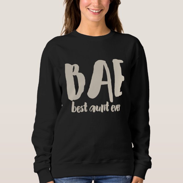 Sudadera BAE Mejor Tía De La Historia (Anverso)