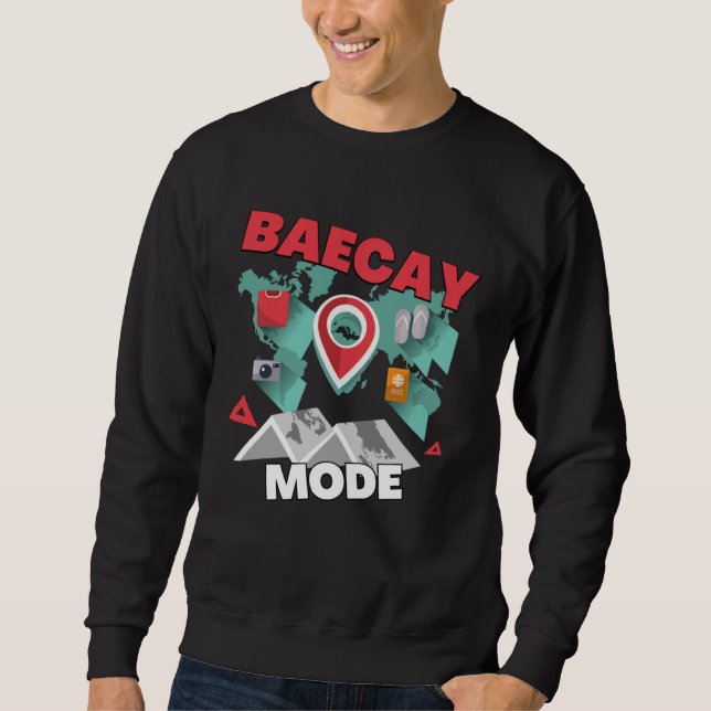 Sudadera Baecay Mode Designs For Couples Bae King Bae Catio (Anverso)