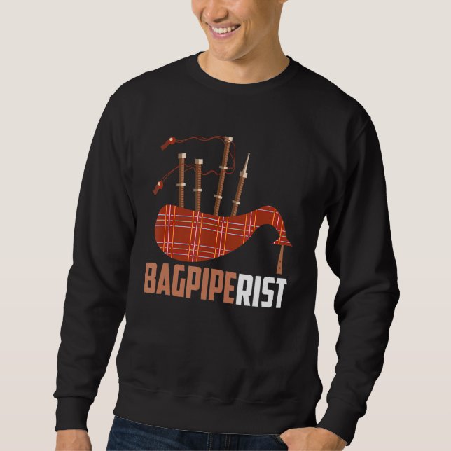 Sudadera Bagpiper Bagpiperist (Anverso)