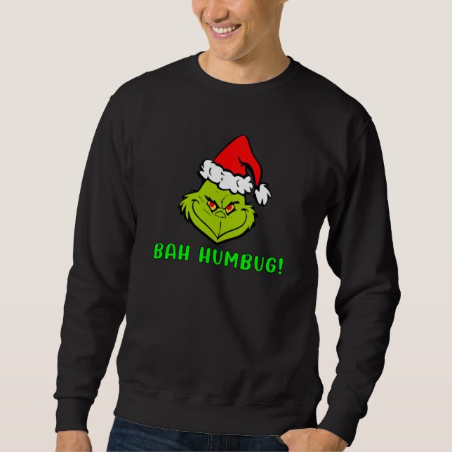 Sudadera Bah Humbug Scrooge Essential Christmas Cartoon (Anverso)