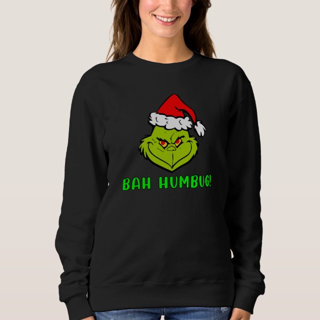 Sudadera Bah Humbug Scrooge Essential Christmas Cartoon (Anverso)