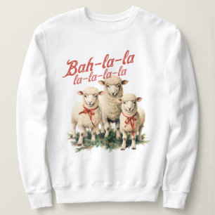 Sudadera Bah La La Cute Navidades Retro