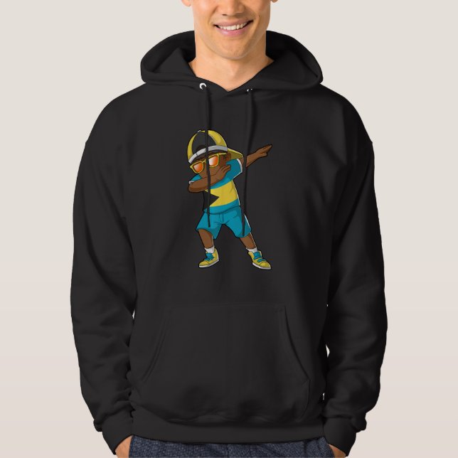 Sudadera Bahamama: Niño Bahamas patriota patrimonio cultura (Anverso)