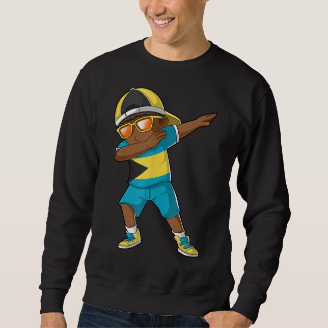 Sudadera Bahamama: Niño Bahamas patriota patrimonio cultura (Anverso)