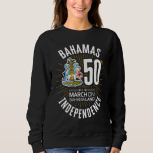 Sudadera Bahamas 50º aniversario de independencia bandera b