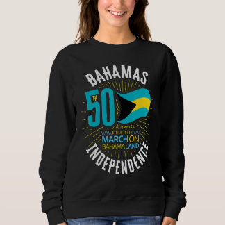 Sudadera Bahamas 50th Independence Bahamian Flag Nassau Bah