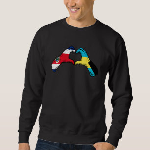 Sudadera Bahamas Costa Rica Bandera Bahameños Costarricense