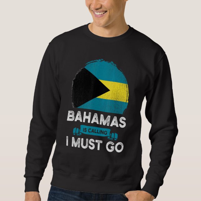 Sudadera Bahamas dice que debo ir a casa de la herencia bah (Anverso)