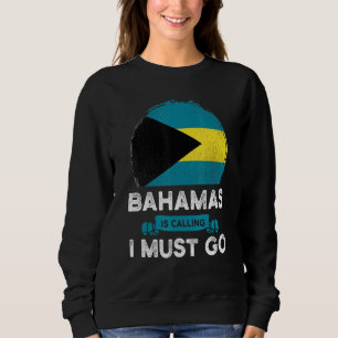 Sudadera Bahamas dice que debo ir a casa de la herencia bah