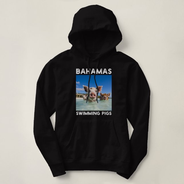 Sudadera Bahamas Nieve Cerdos Exuma (Diseño del anverso)