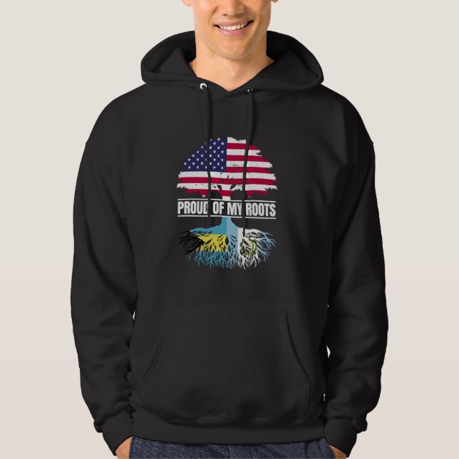 Sudadera Bahamas Patrimonio de Guatemala Orgulloso Raíces d (Anverso)