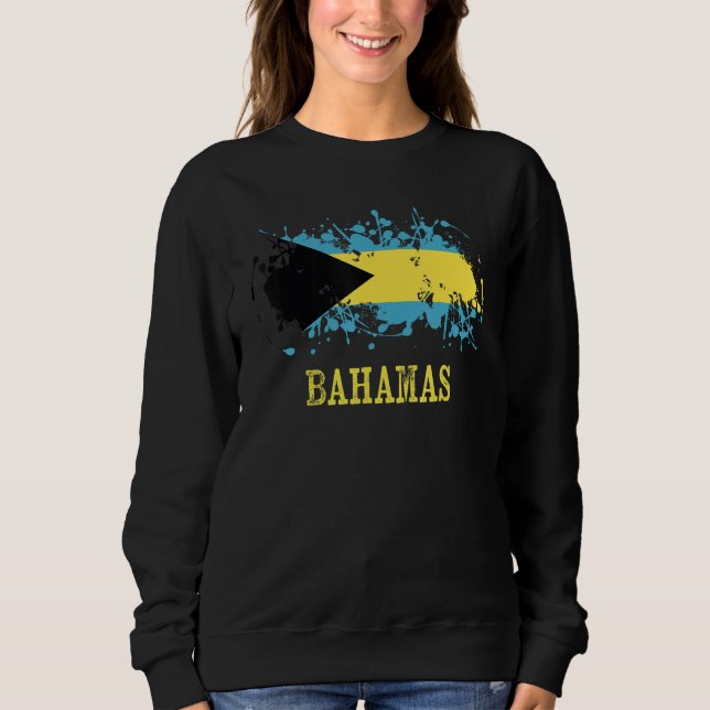 Sudadera Bahamian enthusiasts for Bahamas and Bahamas (Anverso)