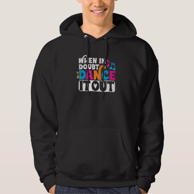 Sudadera Baila  Profesores de clase de baile Bailarín (Anverso)