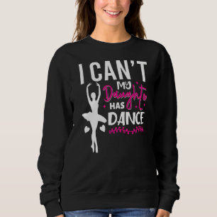 Sudadera Bailando con la mamá del ballet, no puedo con mi h