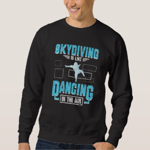 Sudadera Bailando en el aire en paracaidismo