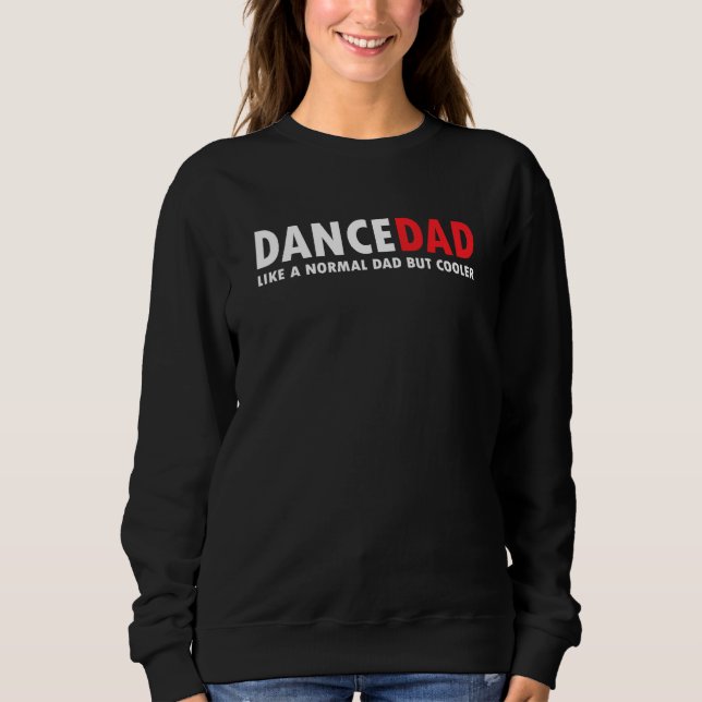 Sudadera Bailar a papá como un baile divertido de papá norm (Anverso)