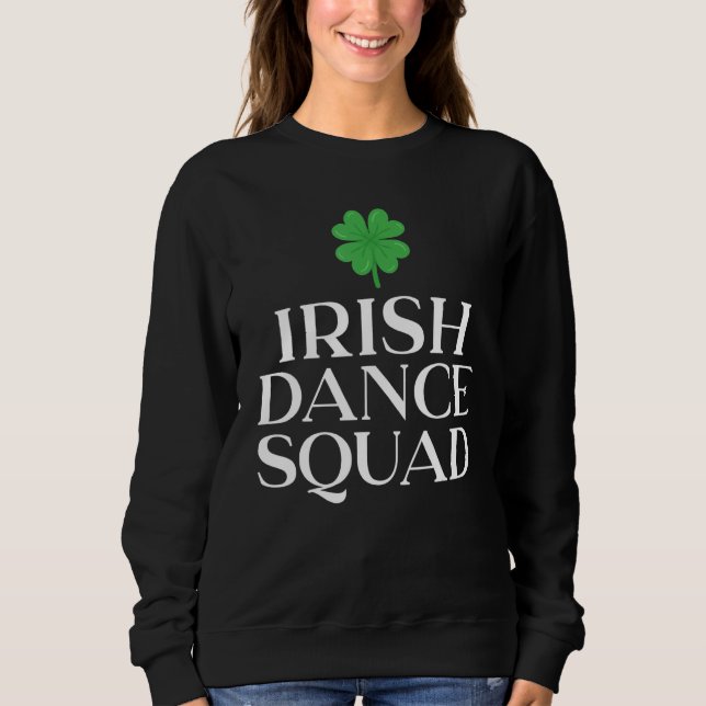 Sudadera Bailarín irlandés de danza (Anverso)