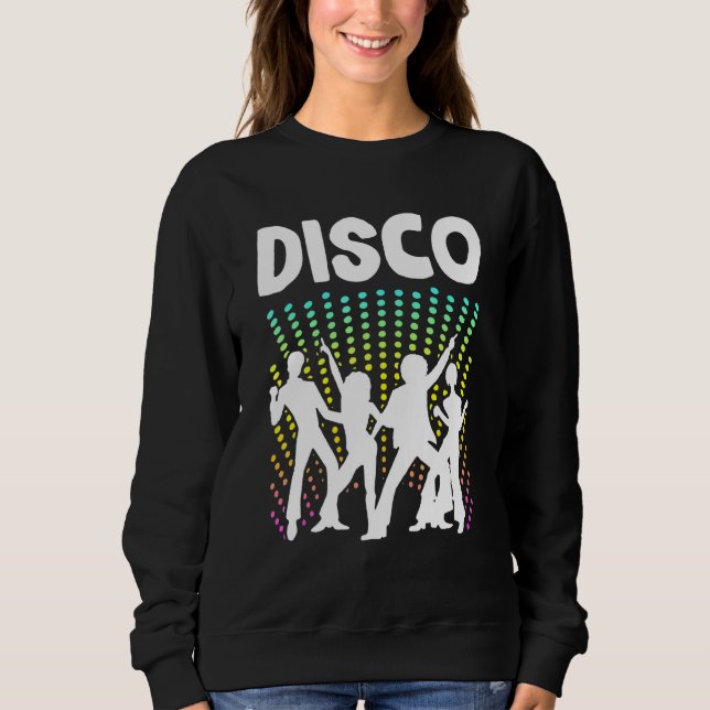 Sudadera Bailarín Retro Disco Boogie pantalones acampanados (Anverso)