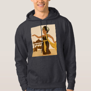 Sudadera Bailarina balinesa Hoodie - Arte de cultura tradic