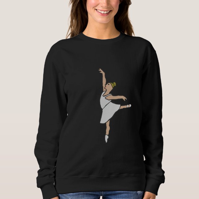 Sudadera Bailarina Ballet Ballerina (Anverso)