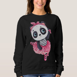 Sudadera Bailarina de ballet animal Cute Panda Bailando Chi