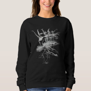 Sudadera Bailarina de ballet bailando bailando bailarina re
