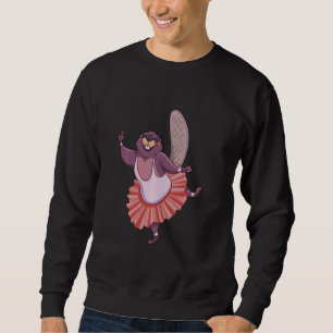 Sudadera Bailarina de ballet castor niños Chicas Beaver Bal