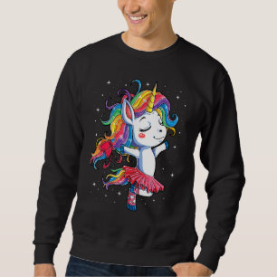 Sudadera Bailarina de ballet Unicorn Ballerina Mujeres Arco