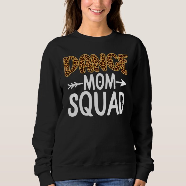 Sudadera Bailarina de danza mami Life Leopart Mot (Anverso)