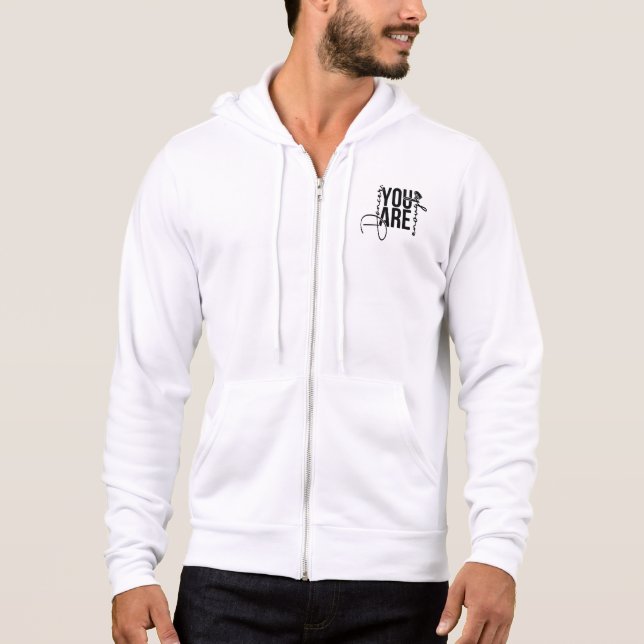 Sudadera Bailarina, eres suficiente capucha (Anverso)