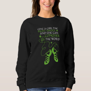 Sudadera Bailarina irlandesa Ceili Reel Dance Fees irlandes