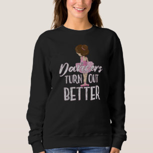 Sudadera Bailarinas divertidas de baile bailando mejor