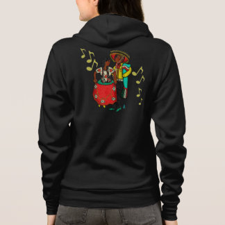 Sudadera Bailarines mexicanos con disfraces retro