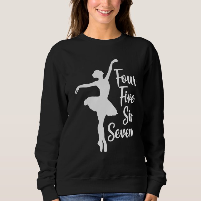 Sudadera Baile Ballerina Para Bailarina De Ballet (Anverso)