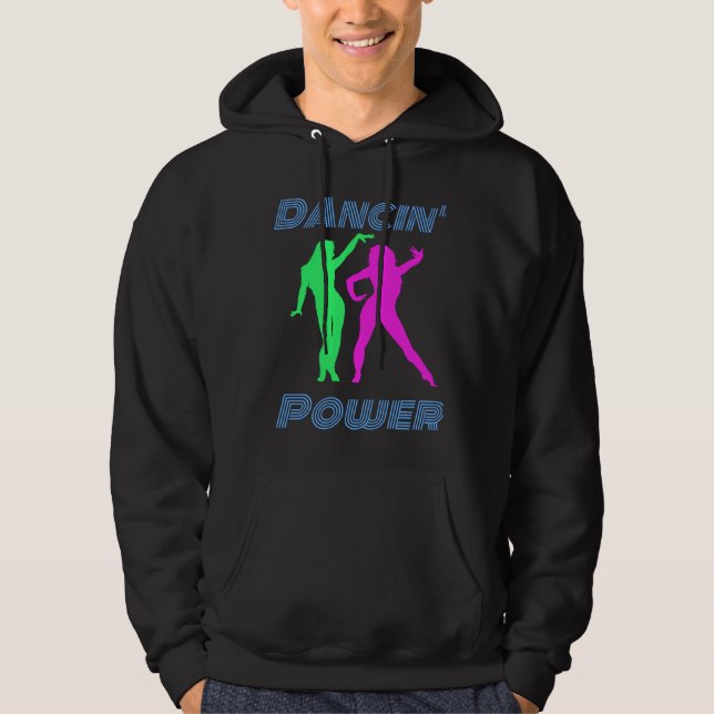 Sudadera Baile - Chicas de poder de Retro Dancin (Anverso)