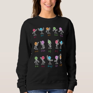 Sudadera Baile de álgebra Figuras de ecuaciones matemáticas