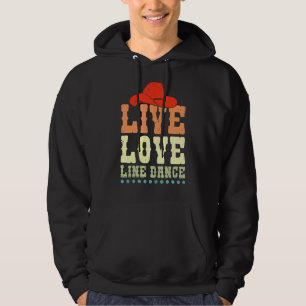 Sudadera Baile de bailarina de la línea de amor en vivo 1