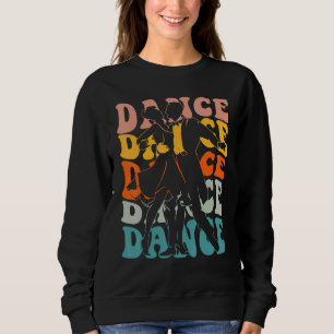 Sudadera Baile de baile vintage bailarín hombres niños