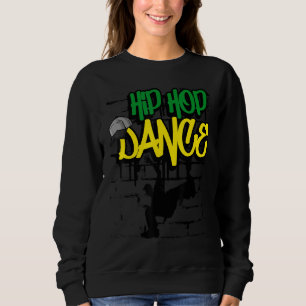 Sudadera Baile de Hip Hop Callejero Drip Graffiti Rap Dab D