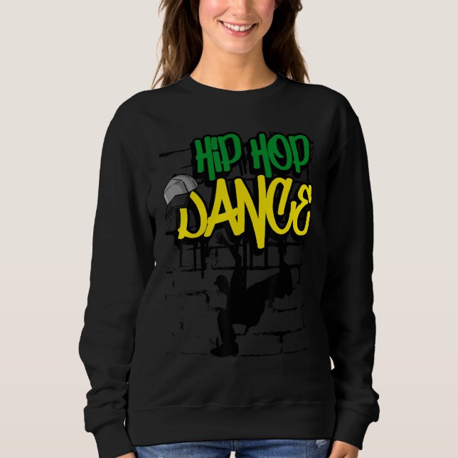 Sudadera Baile de Hip Hop Callejero Drip Graffiti Rap Dab D (Anverso)