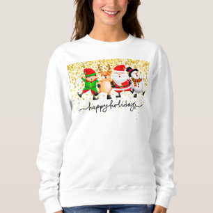 Sudadera Baile de línea de navidades