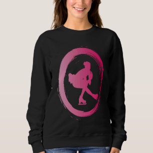 Sudadera baile de patinaje artístico sobre hielo patinador