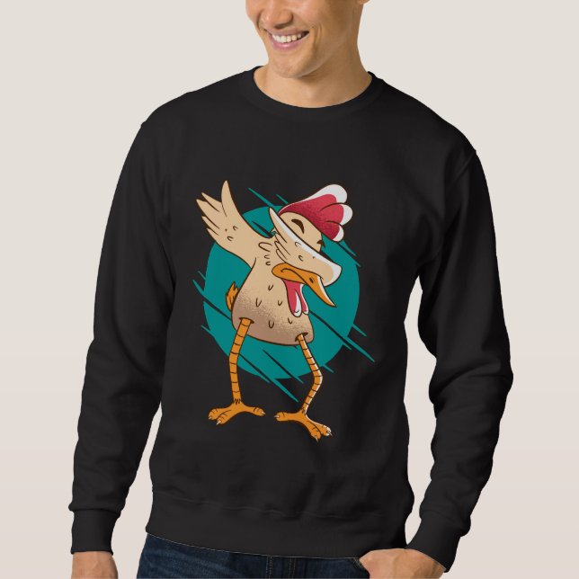 Sudadera Baile de pollo (Anverso)