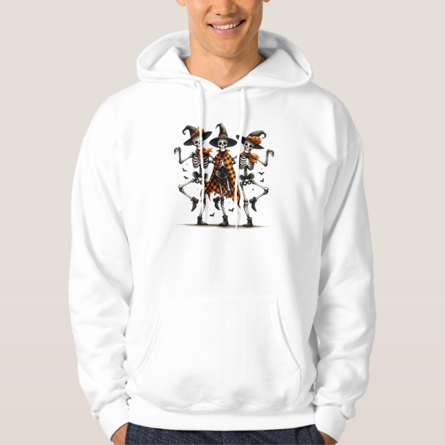 Sudadera baile de skul divertido - día de halloween (Anverso)