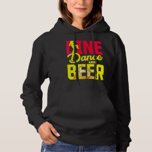 Sudadera Baile En Línea Y Cerveza Por Eso Estoy Aquí