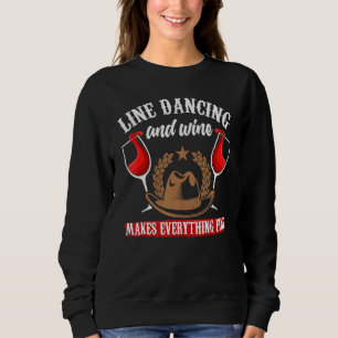 Sudadera Baile Line Dance Wine Country Dancing