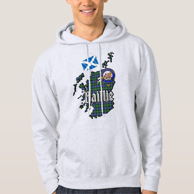 Sudadera Baillie Clan Badge Adult Hoodie (Anverso)
