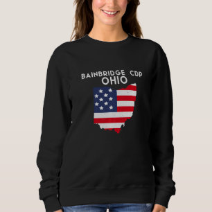Sudadera Bainbridge CDP Ohio EE. UU. Estado América Viajes 